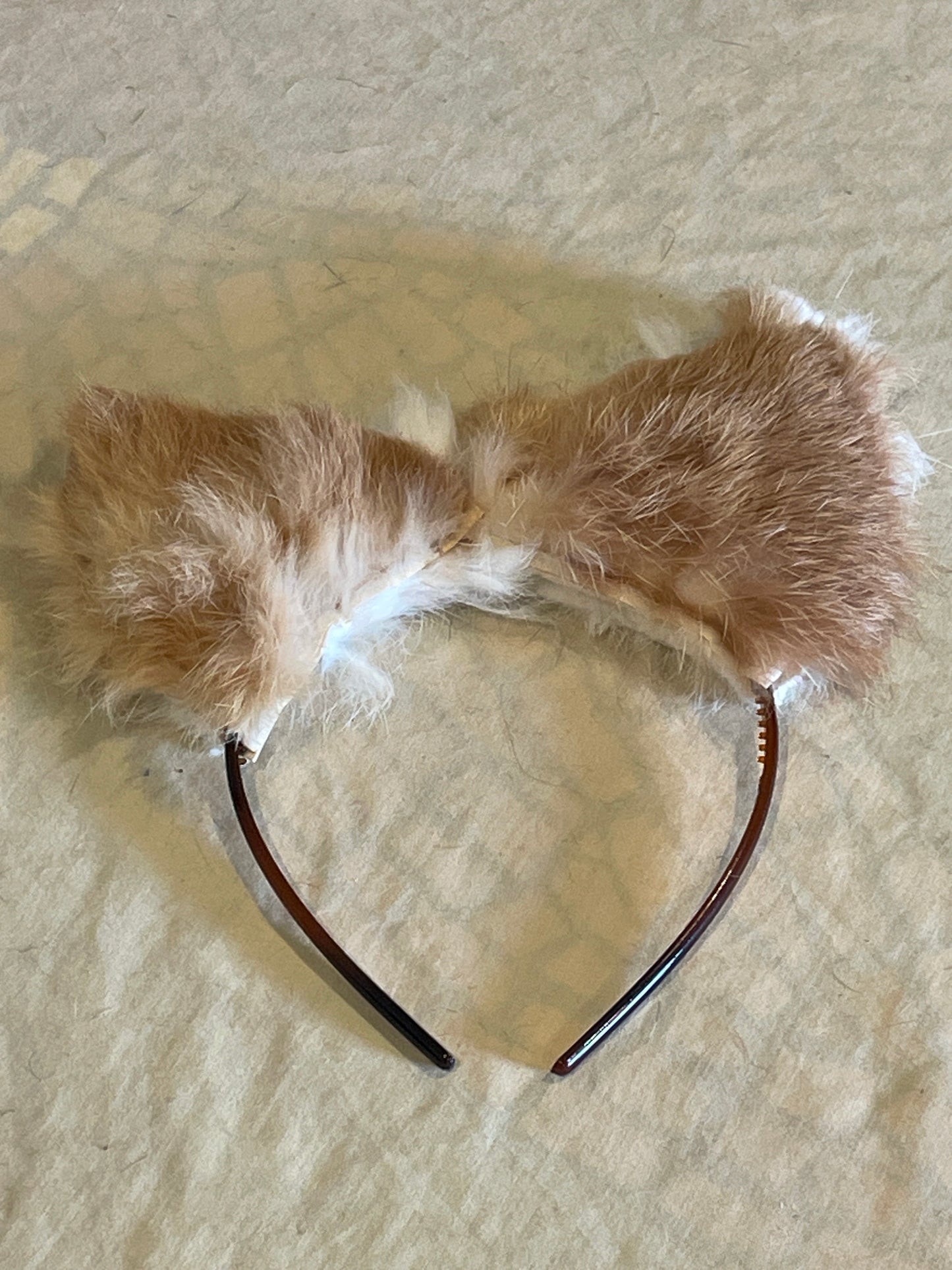 Genuine Fur Ears Headband