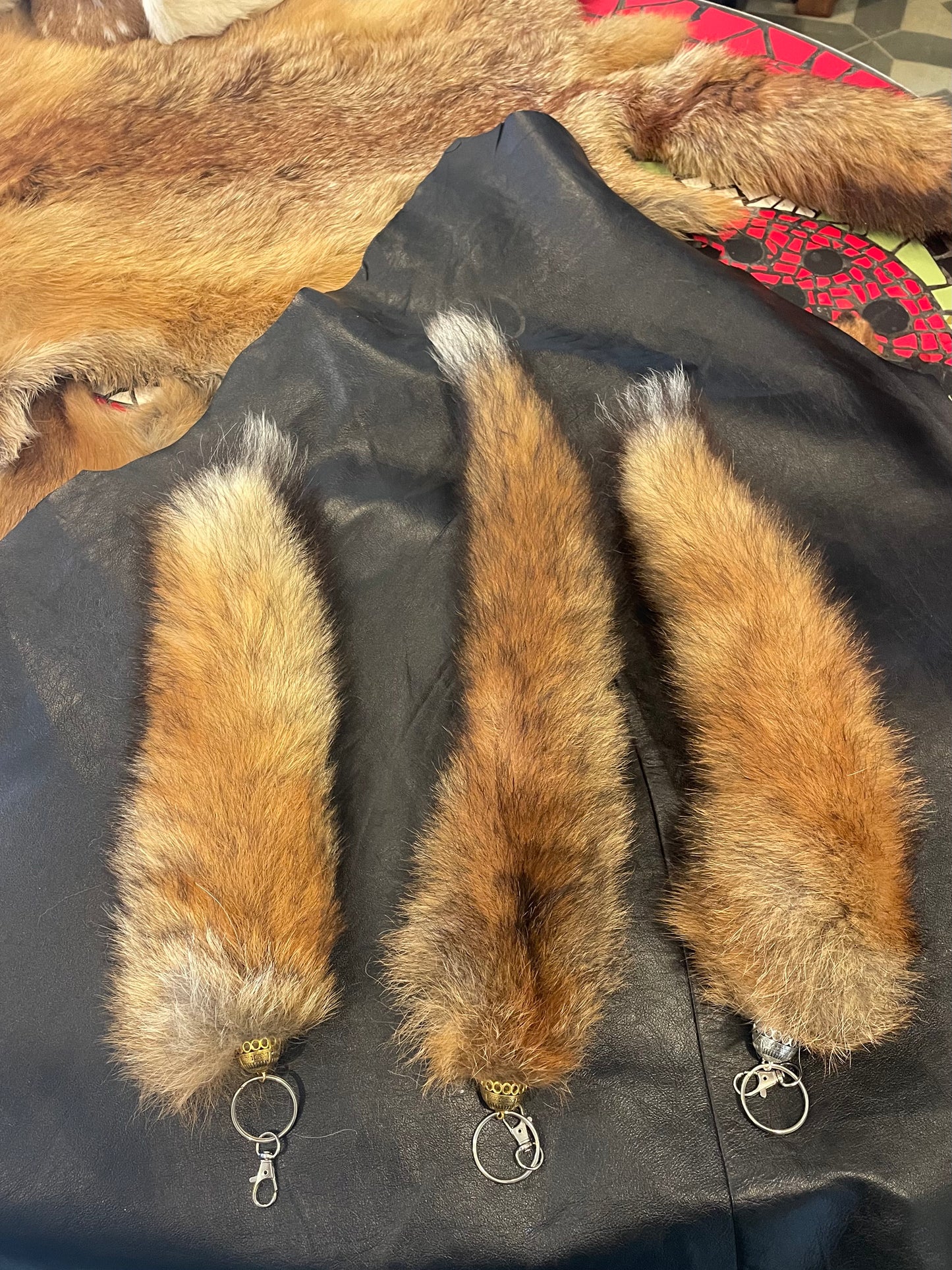 Foxtail Keyring