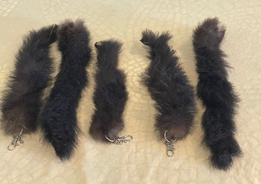 Possum Tail Keychain